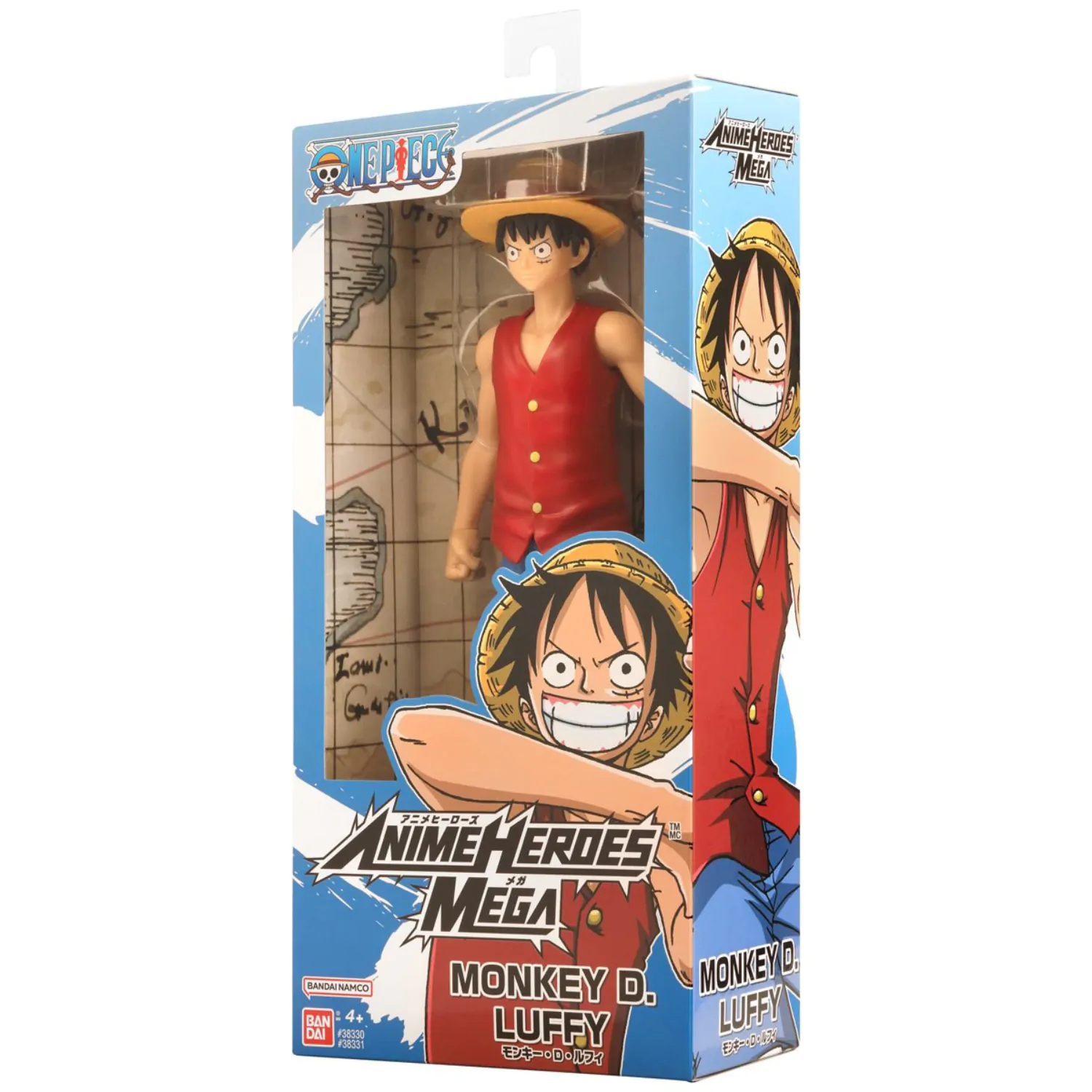 ONE PIECE Luffy Anime Heroes Mega Figura 30cm fotografija izdelka