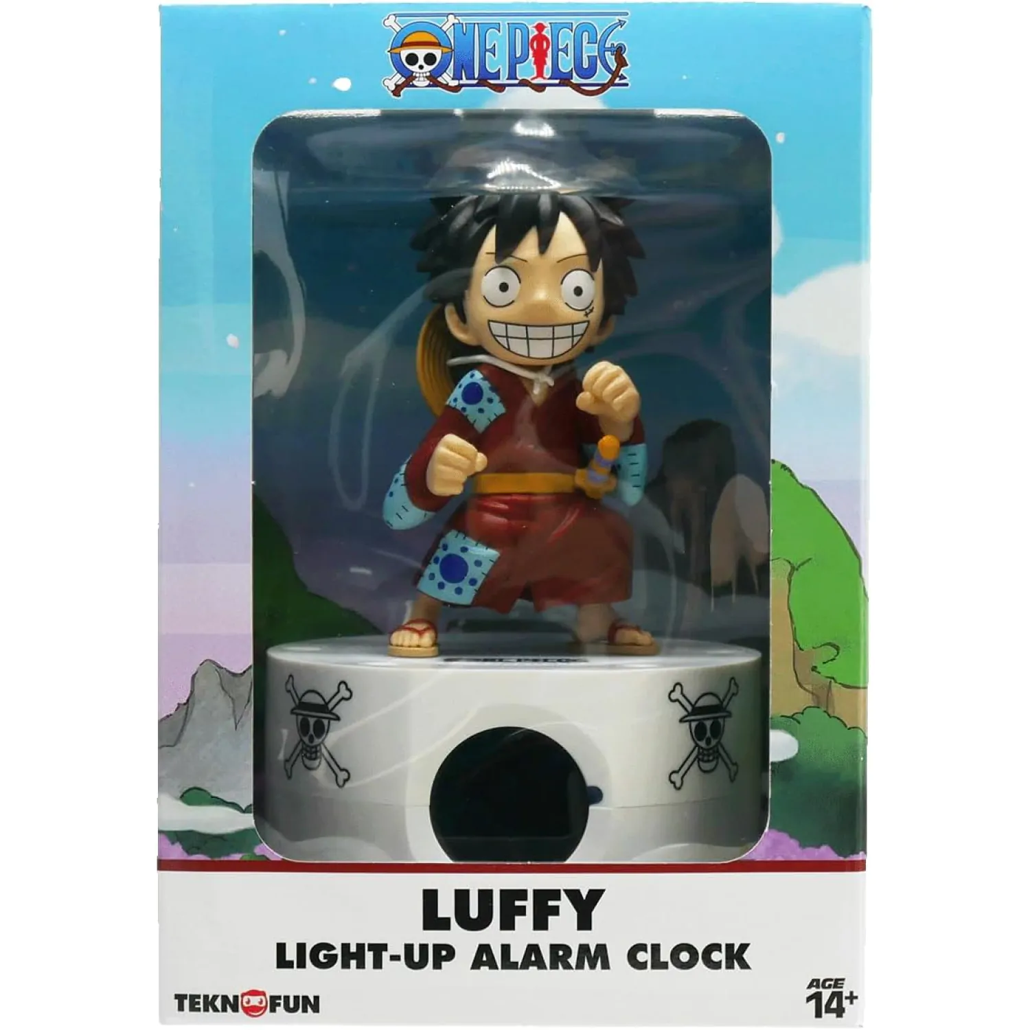 Budilka z lučko One Piece Luffy 18 cm fotografija izdelka