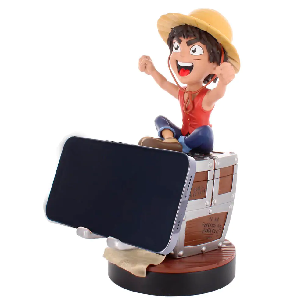 One Piece Luffy pritrdilni nosilec Cable guy 20 cm fotografija izdelka