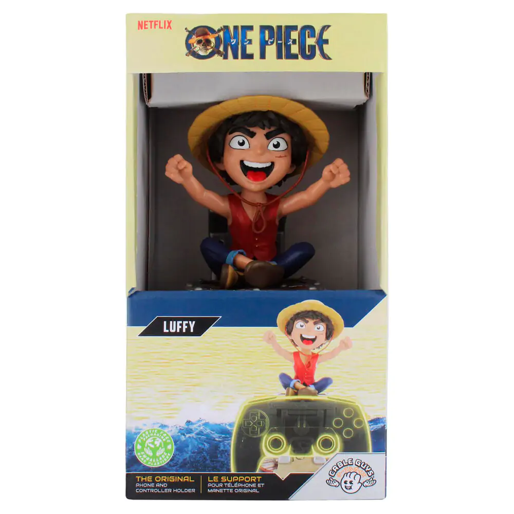 One Piece Luffy pritrdilni nosilec Cable guy 20 cm fotografija izdelka