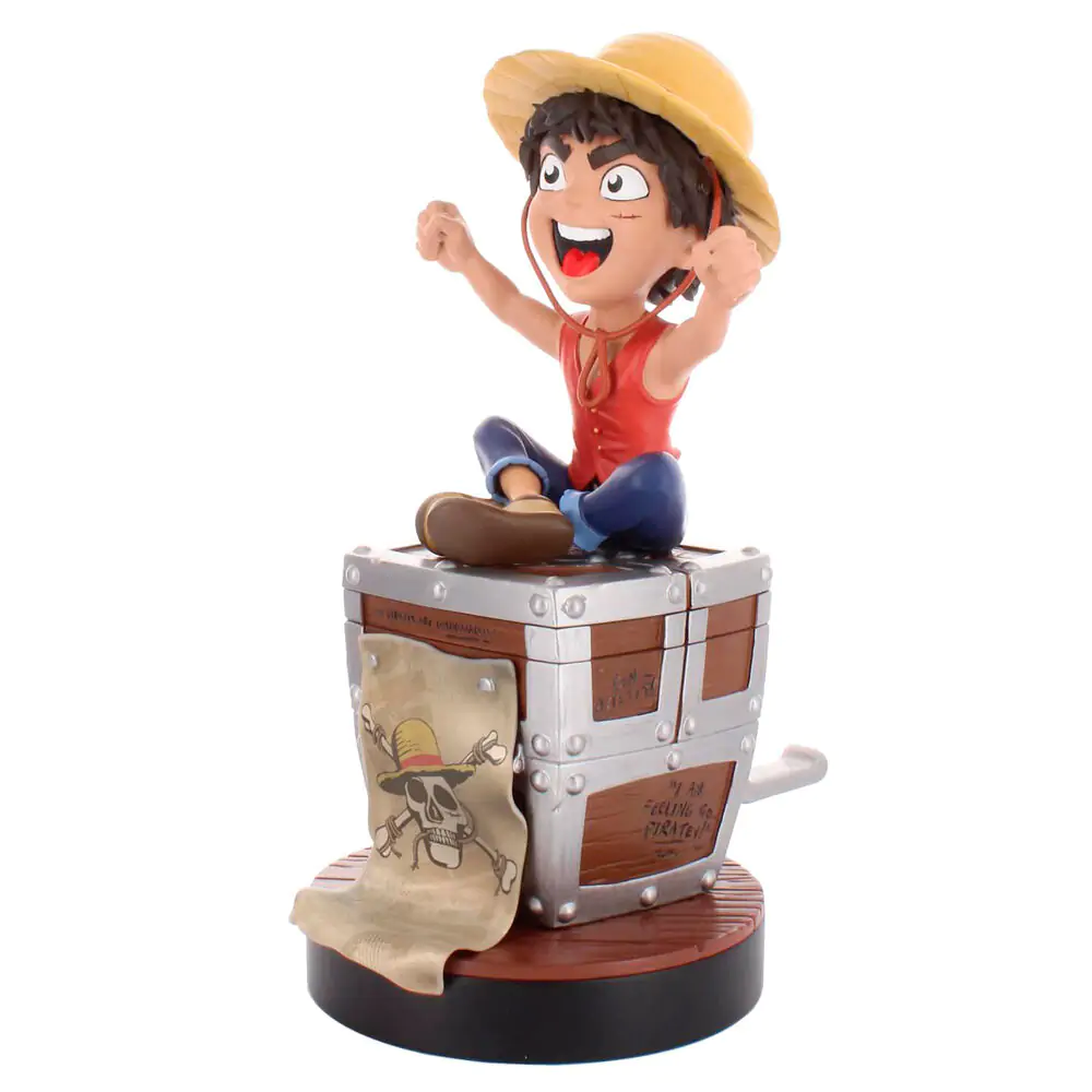 One Piece Luffy pritrdilni nosilec Cable guy 20 cm fotografija izdelka