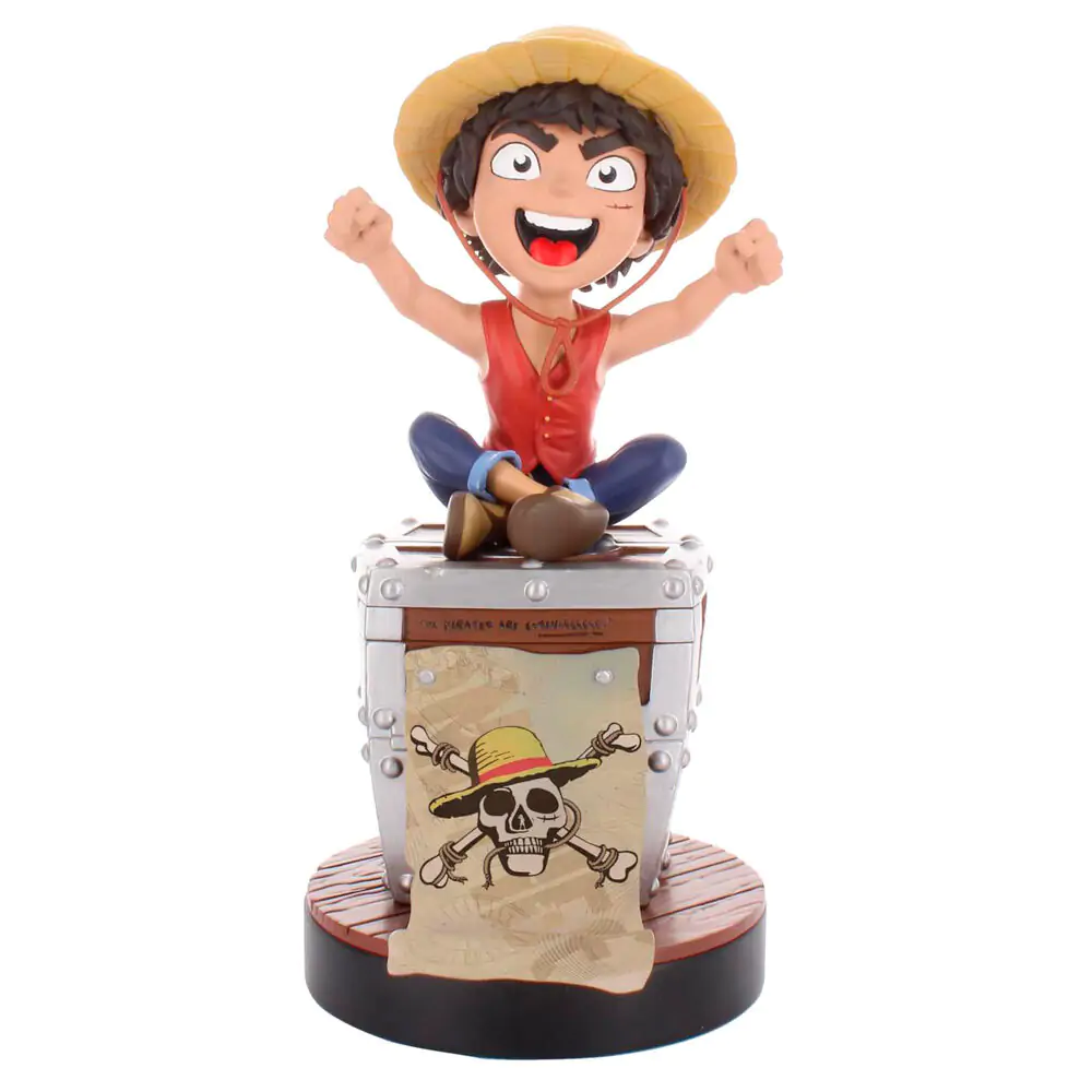 One Piece Luffy pritrdilni nosilec Cable guy 20 cm fotografija izdelka