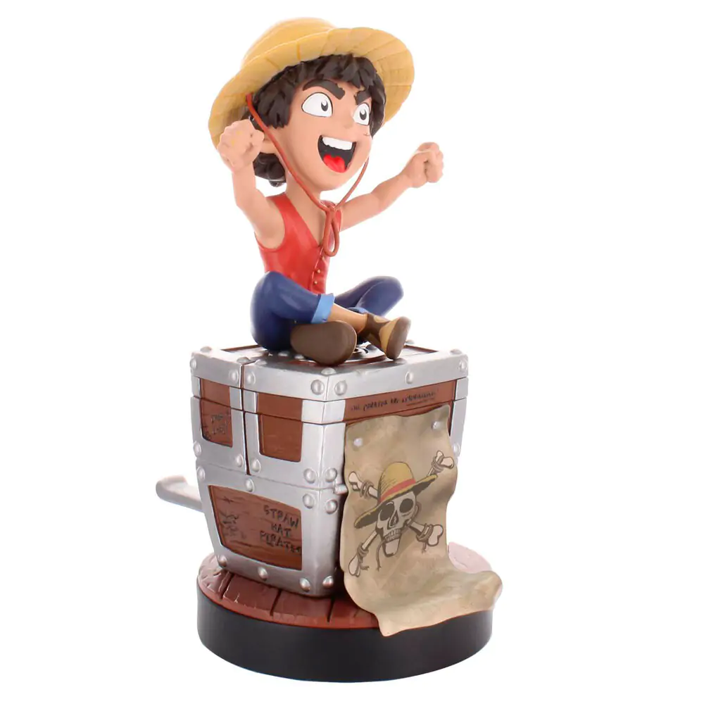 One Piece Luffy pritrdilni nosilec Cable guy 20 cm fotografija izdelka