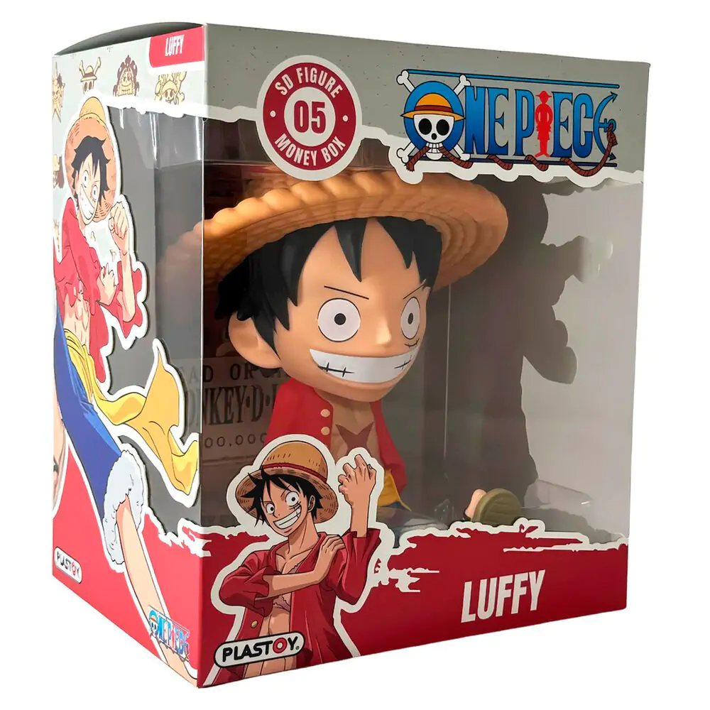 One Piece Luffy škatla za denar figura 18 cm fotografija izdelka