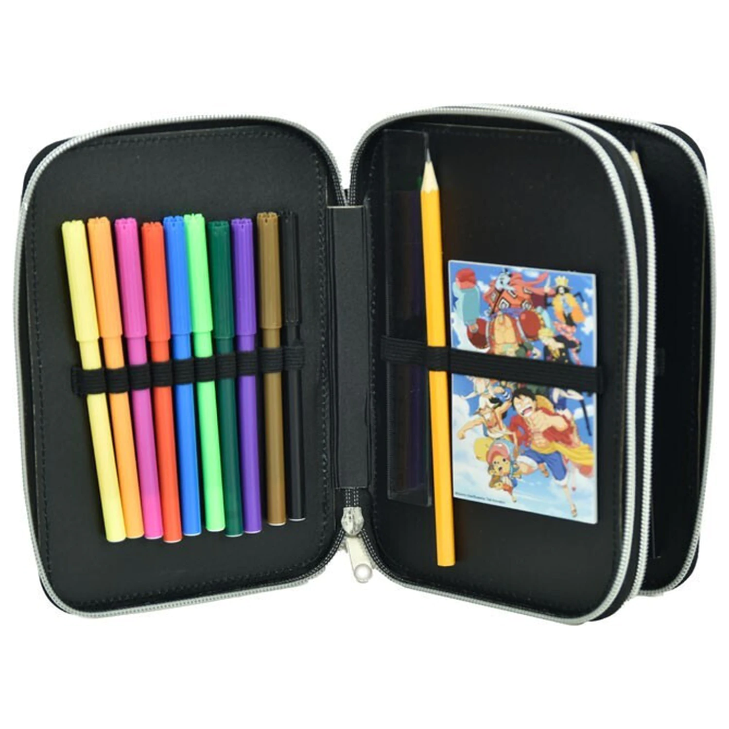 One Piece Monkey D. Luffy peresnica s 2-nadstropno vsebino fotografija izdelka