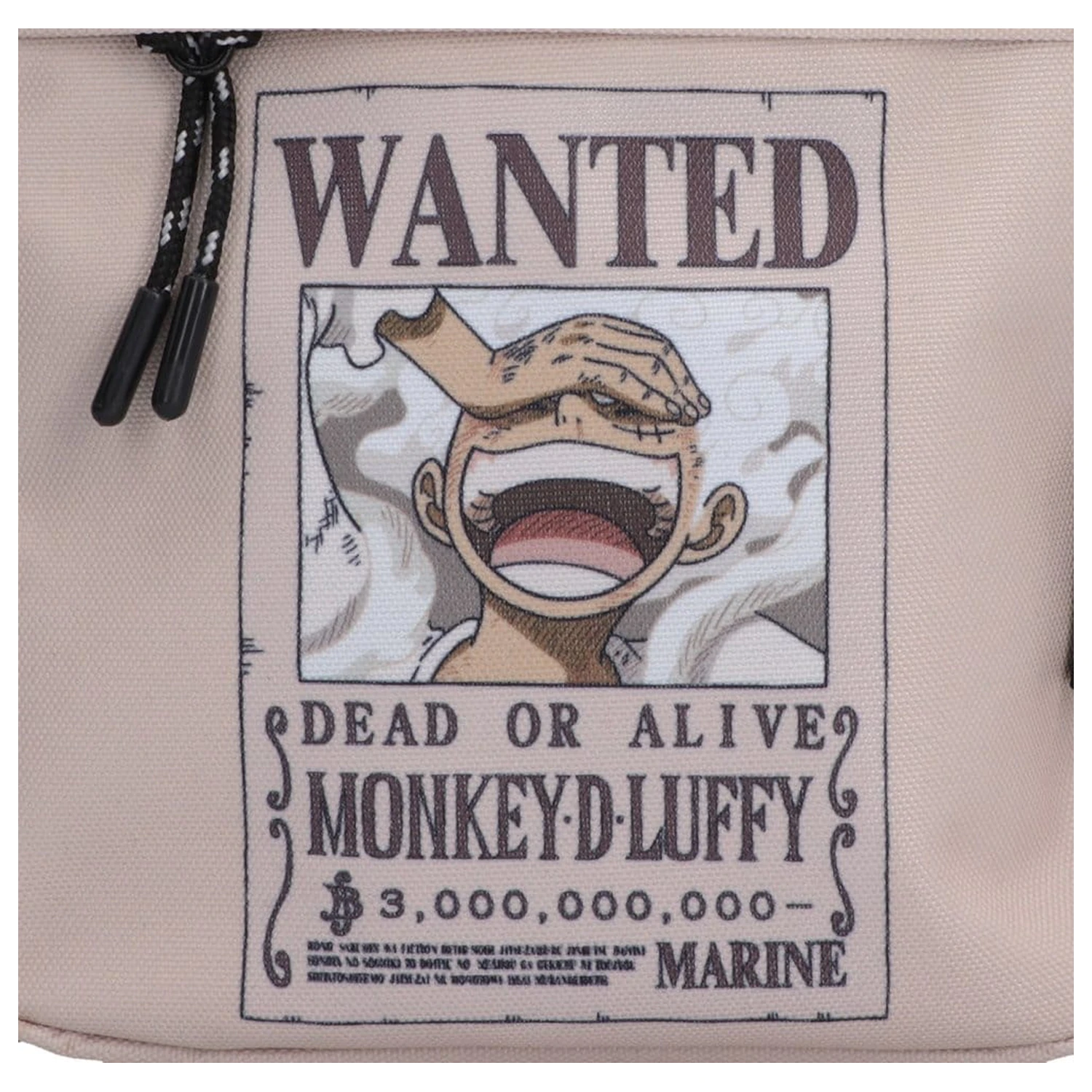 One Piece torba čez telo Luffy Wanted Poster 23 cm fotografija izdelka