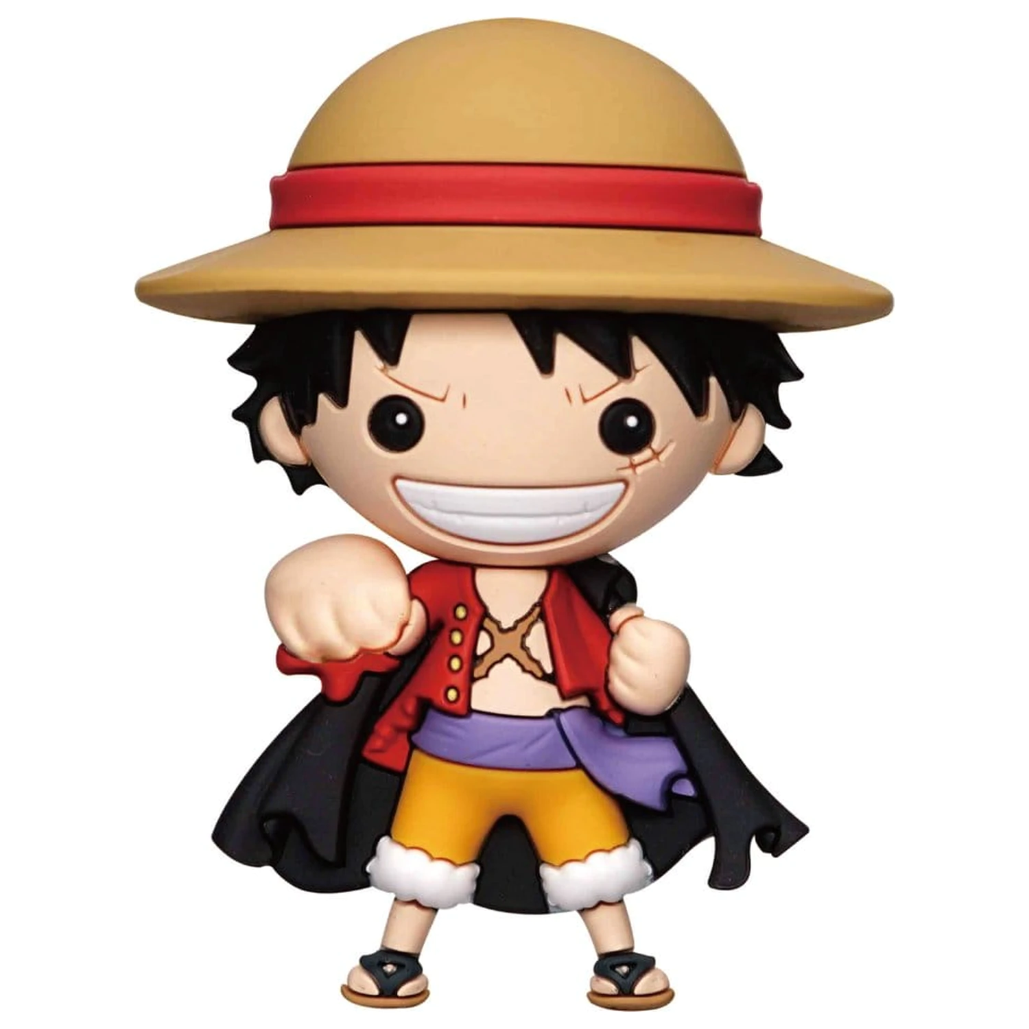 One Piece 3D penasti magnet Luffy s pelerino fotografija izdelka