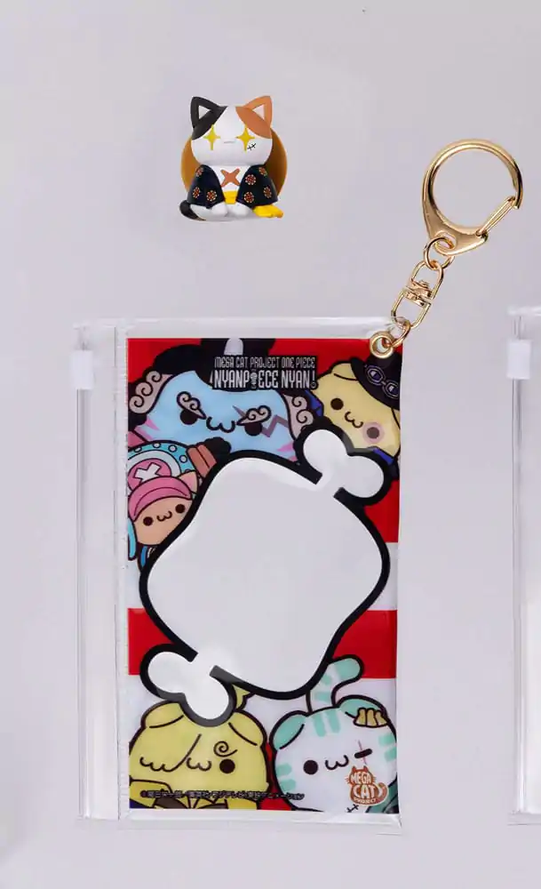One Piece Mega Cat Project Nyan Piece Nyan! Zbirateljska figura z torbico Luffy 2025 omejena izdaja 7 cm fotografija izdelka