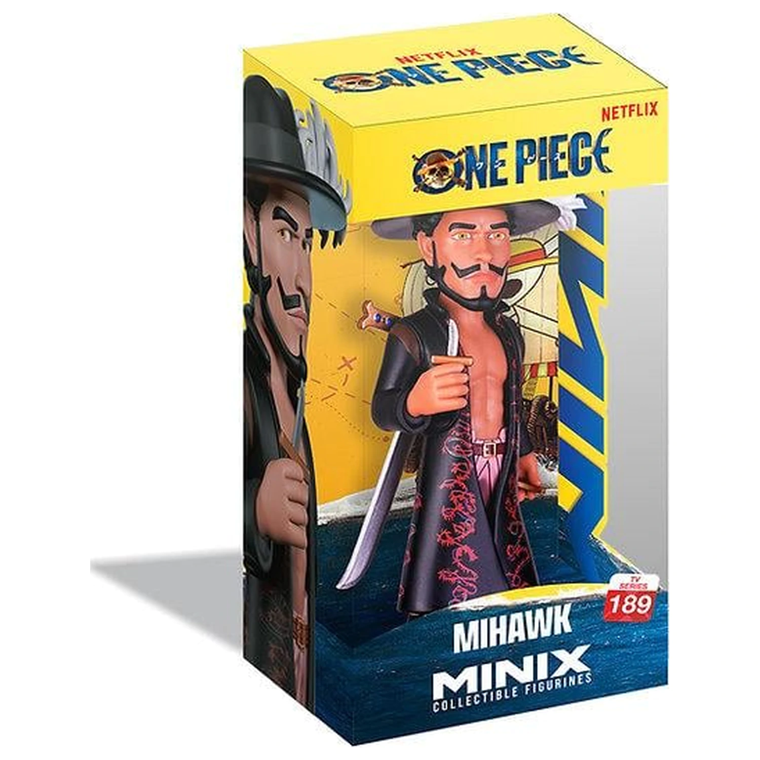 One Piece Mihawk Figurica Minix 12 cm fotografija izdelka