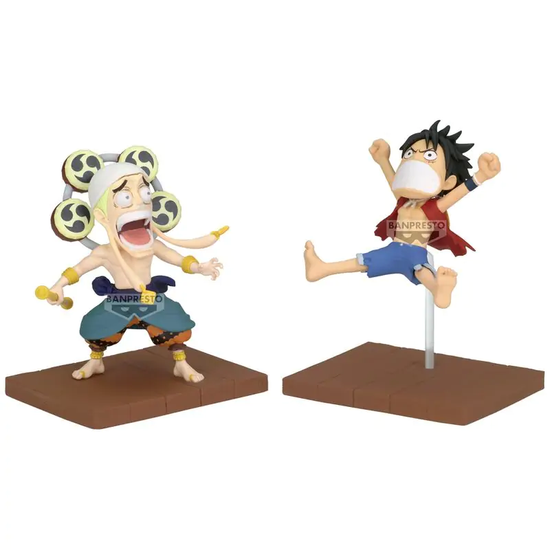 One Piece Monkey D Luffy & Enel World Collectable figura 7 cm fotografija izdelka