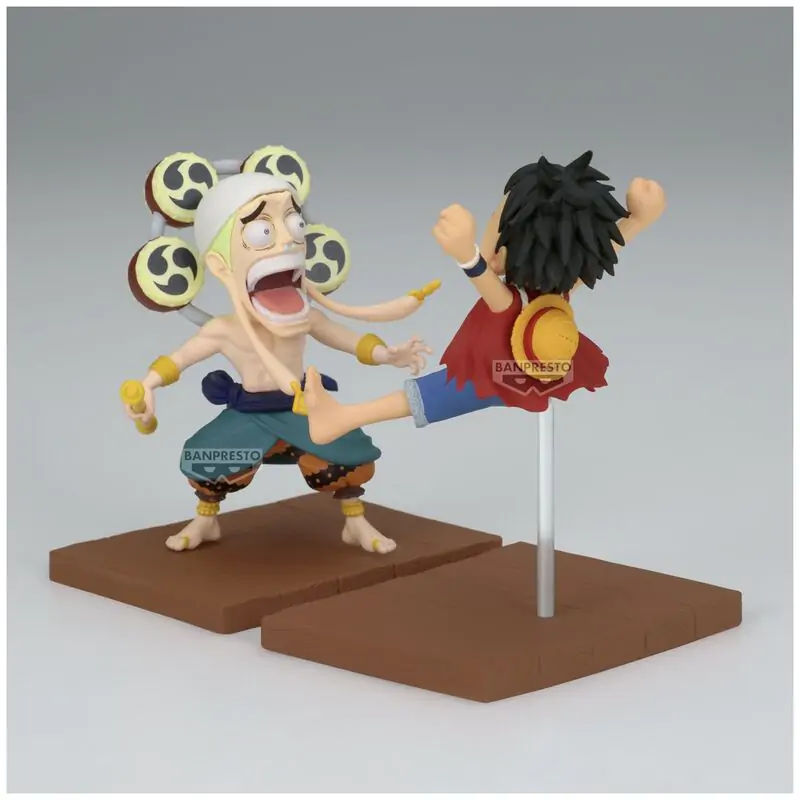 One Piece Monkey D Luffy & Enel World Collectable figura 7 cm fotografija izdelka