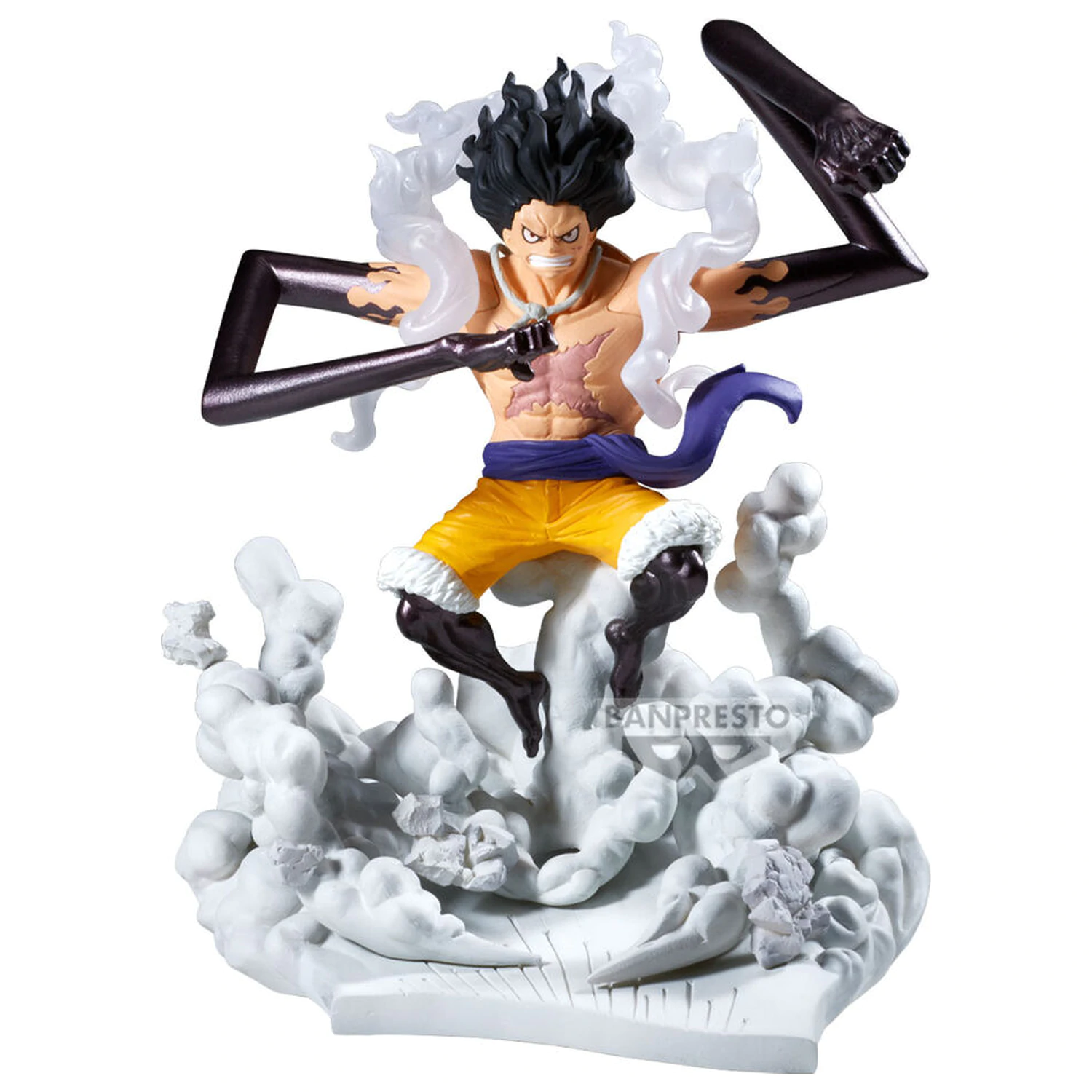 One Piece Monkey D Luffy Gear 4 Senkokkei figura 15cm fotografija izdelka