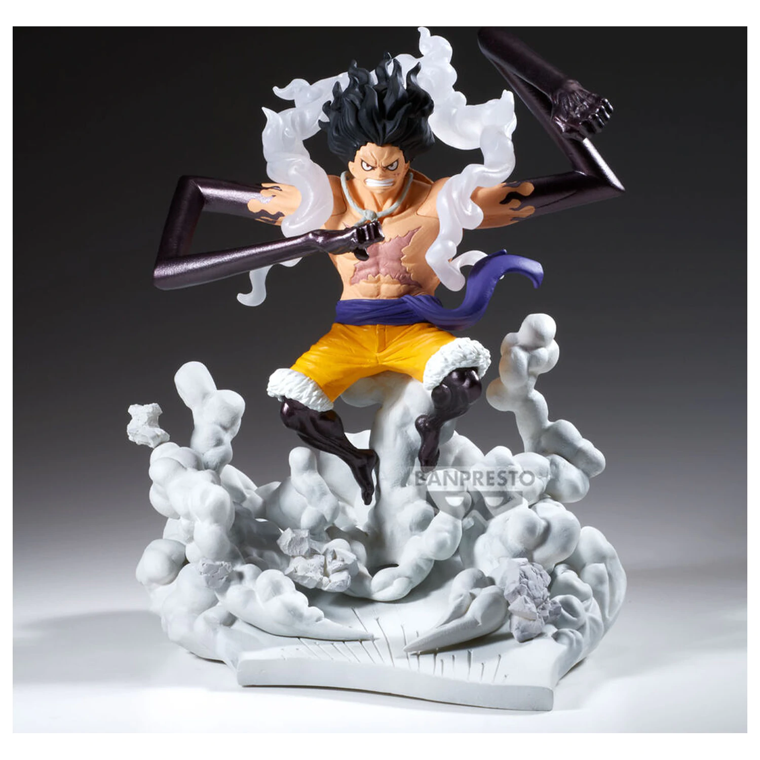 One Piece Monkey D Luffy Gear 4 Senkokkei figura 15cm fotografija izdelka