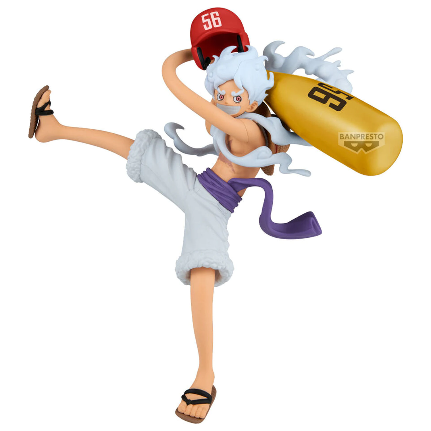One Piece Monkey D. Luffy Gear 5 Battle Record figura 17cm fotografija izdelka