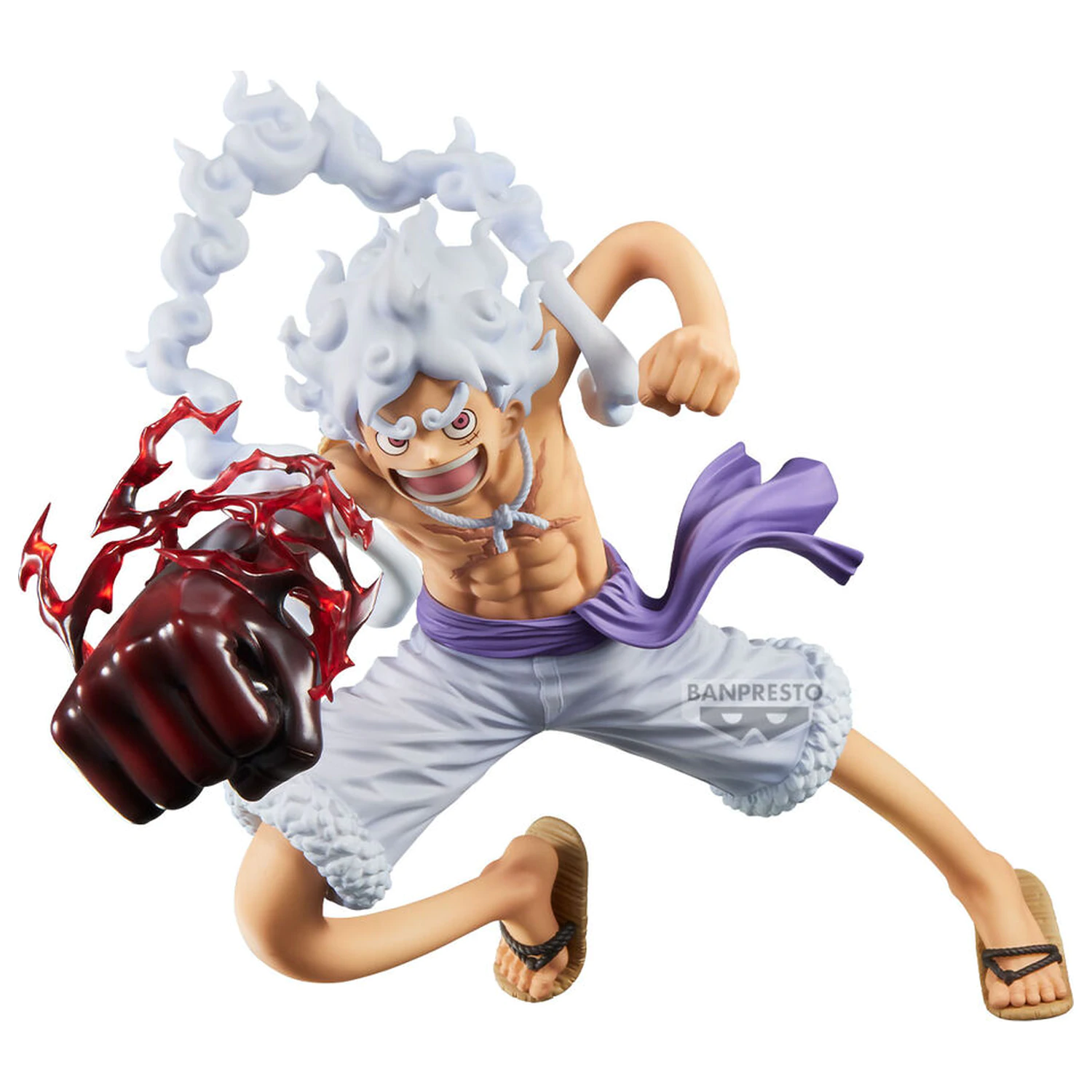 One Piece Monkey D Luffy Grandista Gear5 figura fotografija izdelka