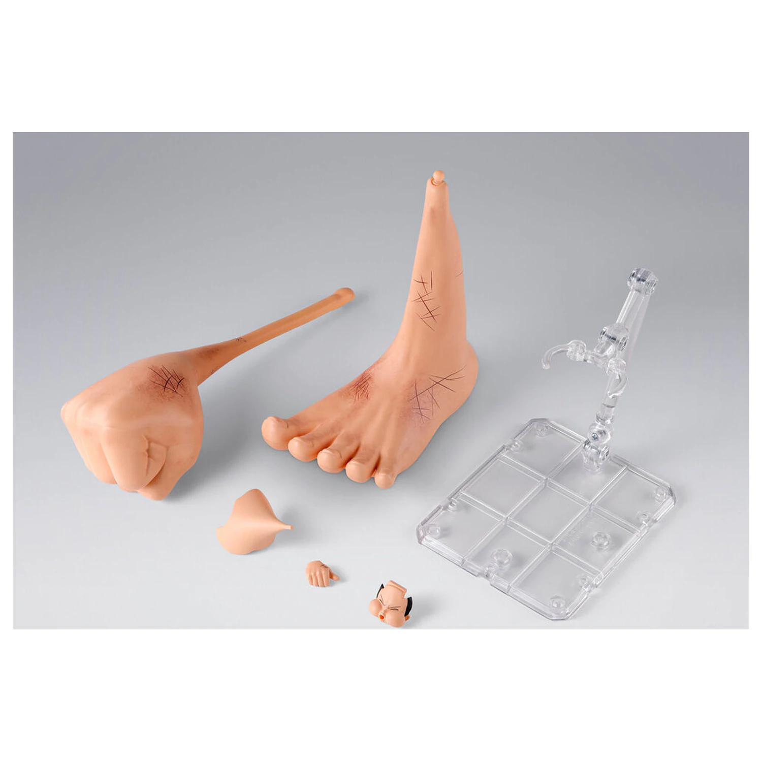 One Piece Monkey D. Luffy Marineford Gea Three S.H. Figuarts dodatni deli komplet fotografija izdelka