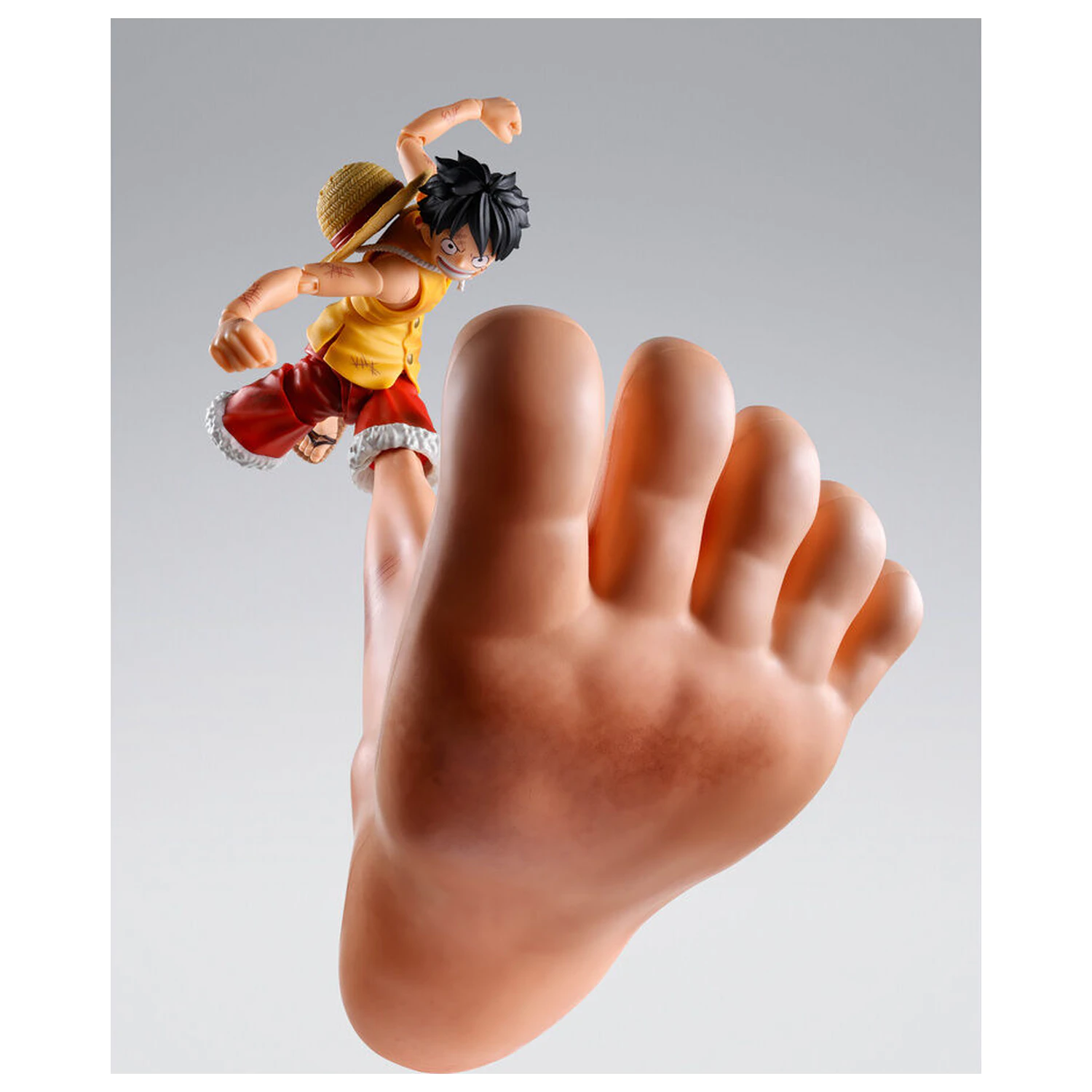 One Piece Monkey D. Luffy Marineford Gea Three S.H. Figuarts dodatni deli komplet fotografija izdelka