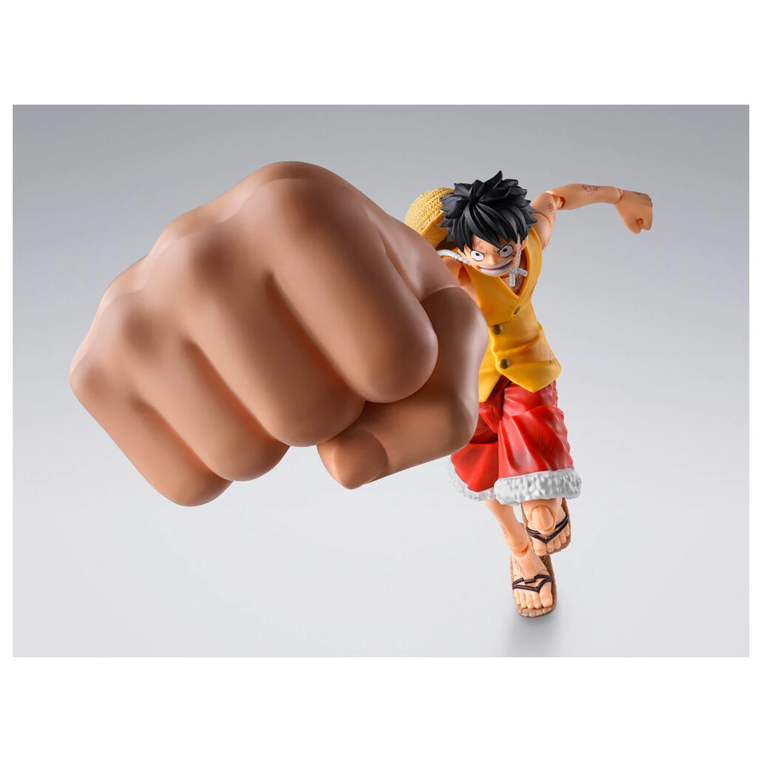 One Piece Monkey D. Luffy Marineford Gea Three S.H. Figuarts dodatni deli komplet fotografija izdelka