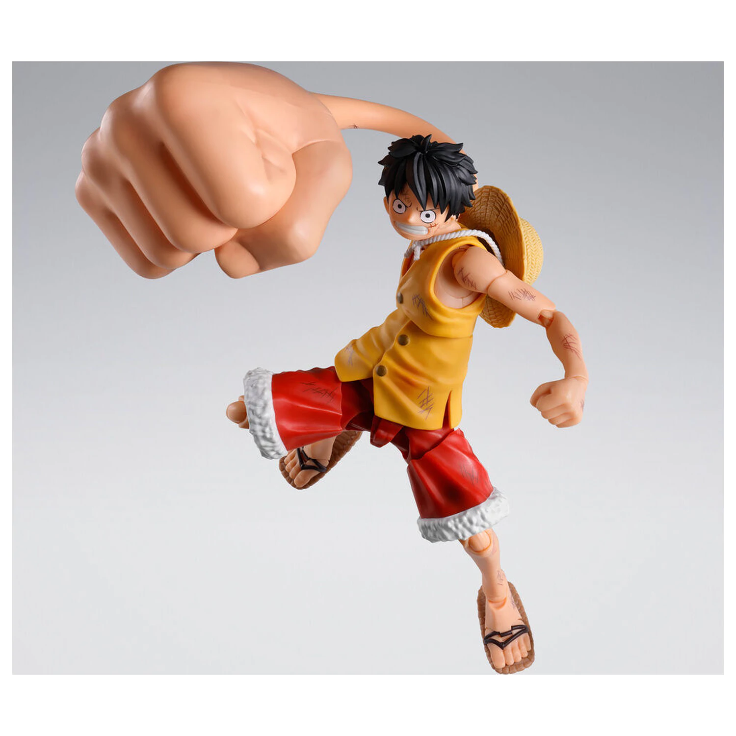 One Piece Monkey D. Luffy Marineford Gea Three S.H. Figuarts dodatni deli komplet fotografija izdelka