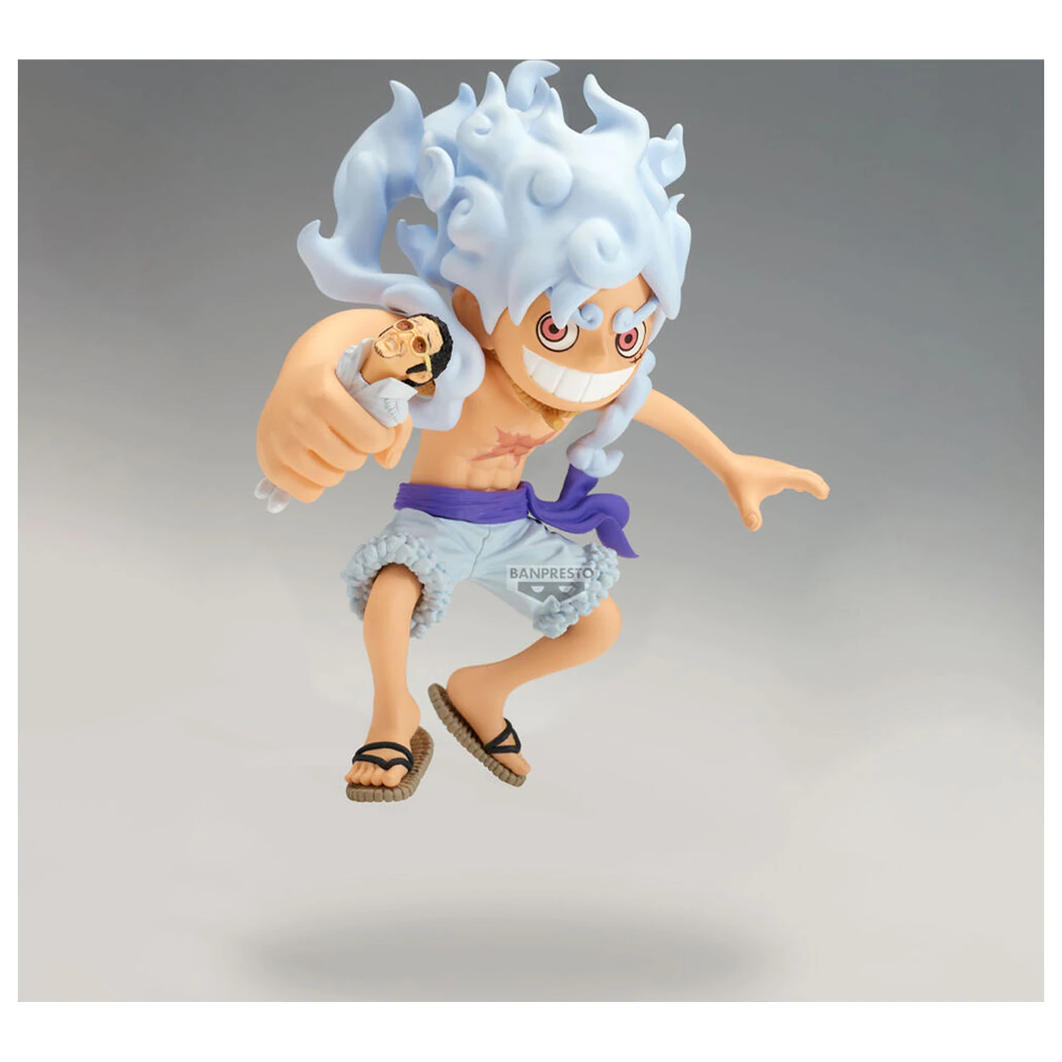 One Piece Monkey D. Luffy proti Borsalino Mega World zbirateljska figura 13 cm fotografija izdelka