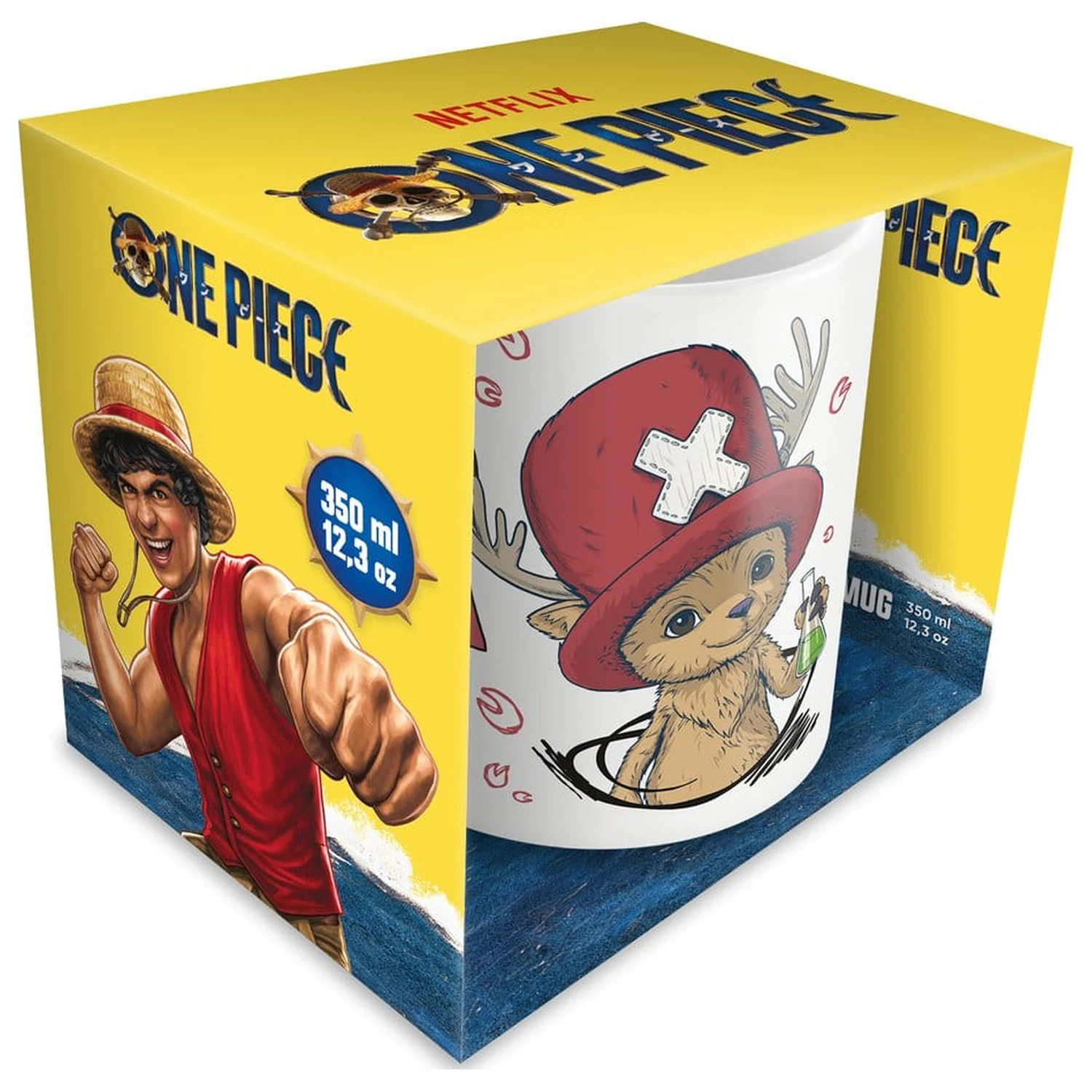 One Piece Netflix Lonček Chopper 350 ml fotografija izdelka