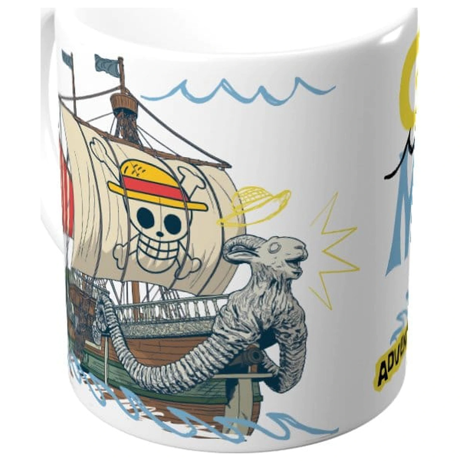 One Piece Netflix skodelica Going Merry 350 ml fotografija izdelka