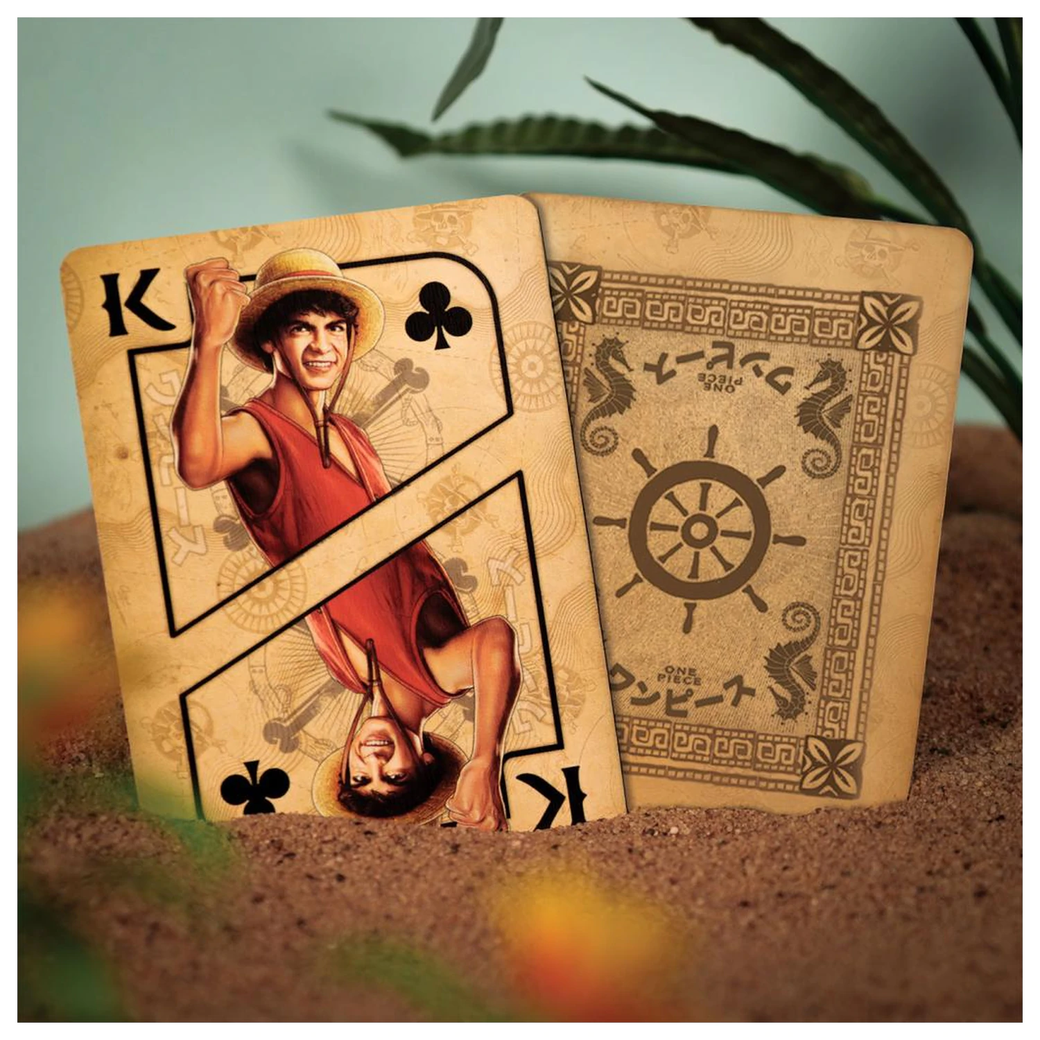 One Piece Netflix igralne karte (52 kart + 2 jokerja) fotografija izdelka