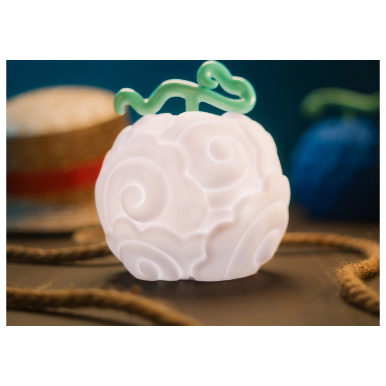 One Piece Netflix svetilka Smoke-Smoke Fruit 17 cm fotografija izdelka