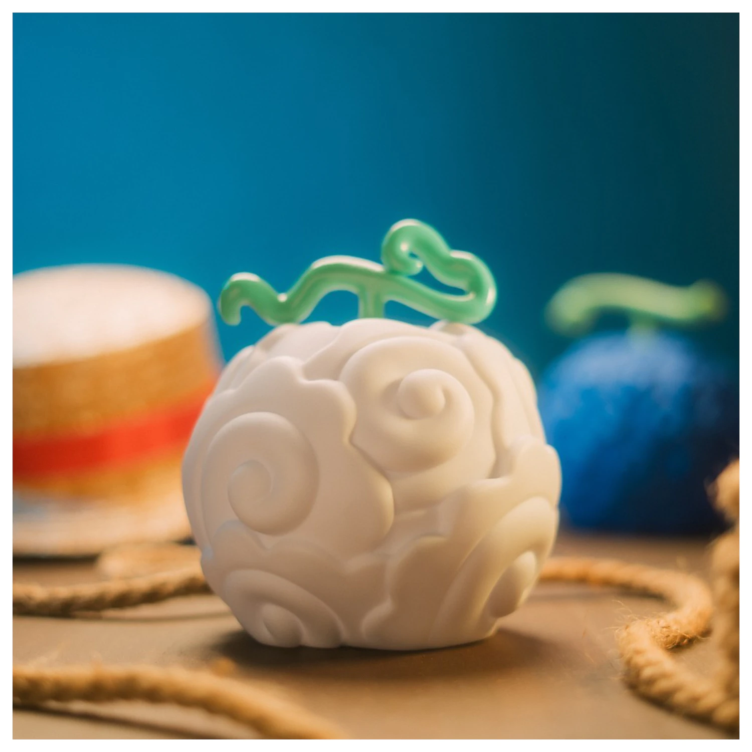 One Piece Netflix svetilka Smoke-Smoke Fruit 17 cm fotografija izdelka