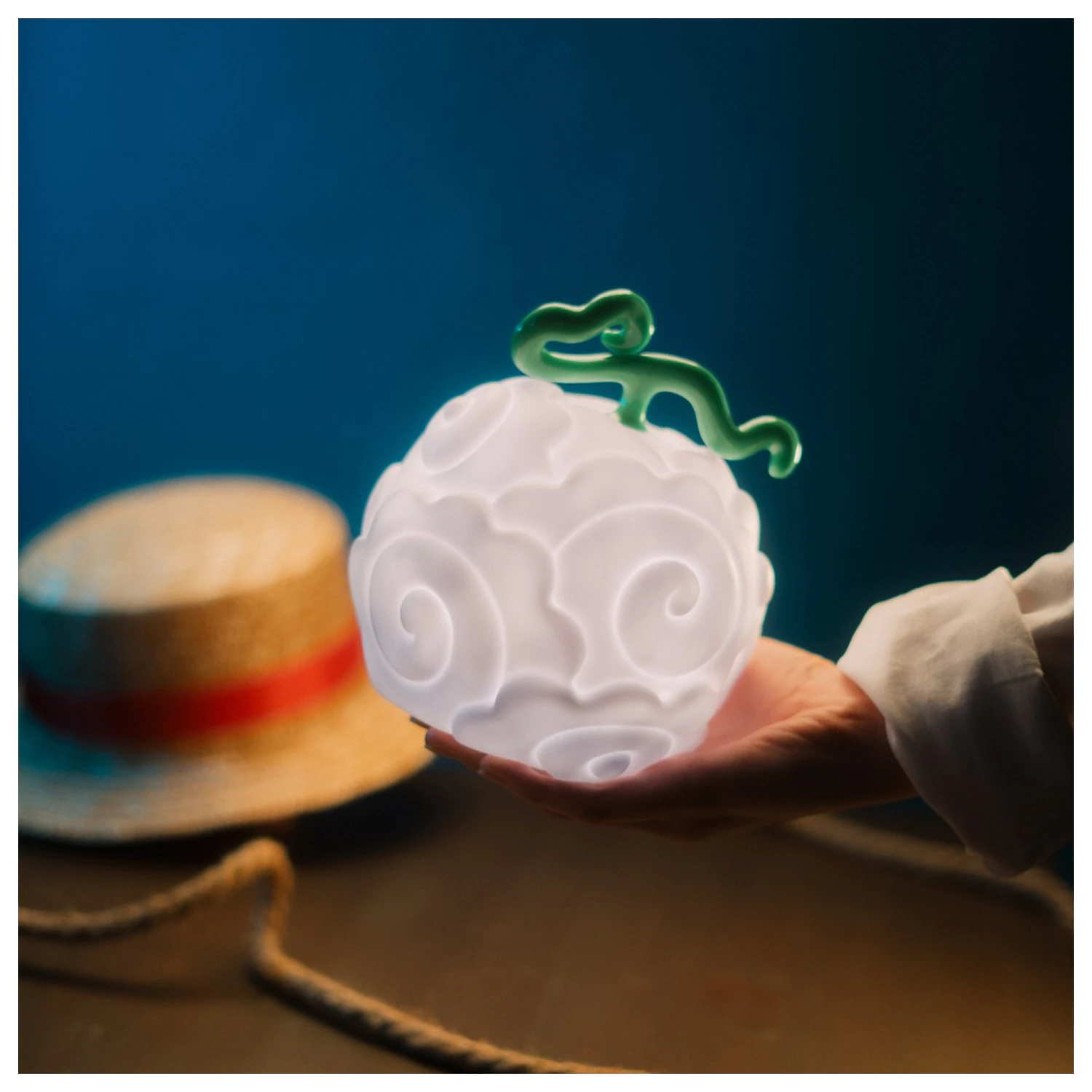 One Piece Netflix svetilka Smoke-Smoke Fruit 17 cm fotografija izdelka