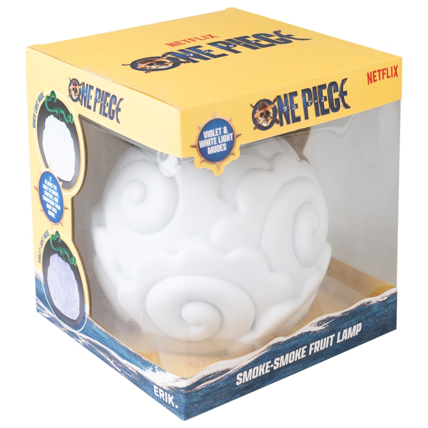 One Piece Netflix svetilka Smoke-Smoke Fruit 17 cm fotografija izdelka