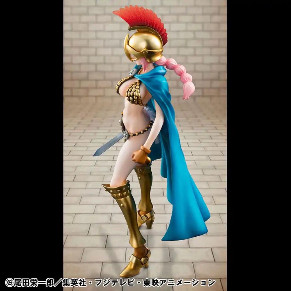 One Piece P.O.P PVC kip Gladiator Rebecca Sailing Again Super Limited Reprint Ver. 22 cm fotografija izdelka