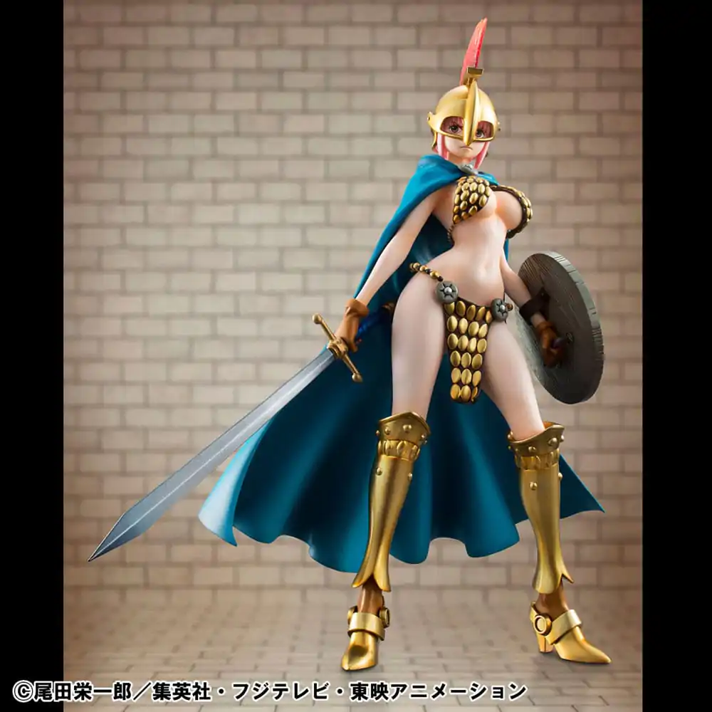 One Piece P.O.P PVC kip Gladiator Rebecca Sailing Again Super Limited Reprint Ver. 22 cm fotografija izdelka