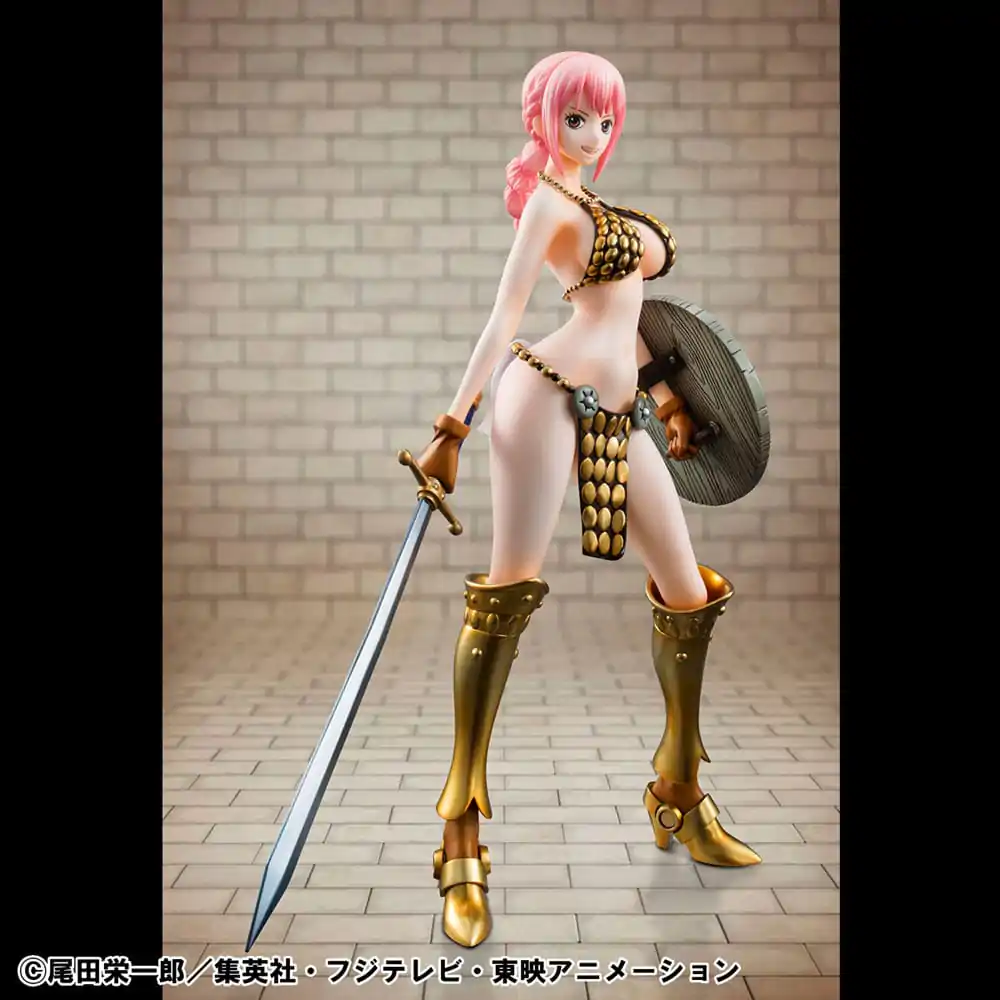 One Piece P.O.P PVC kip Gladiator Rebecca Sailing Again Super Limited Reprint Ver. 22 cm fotografija izdelka