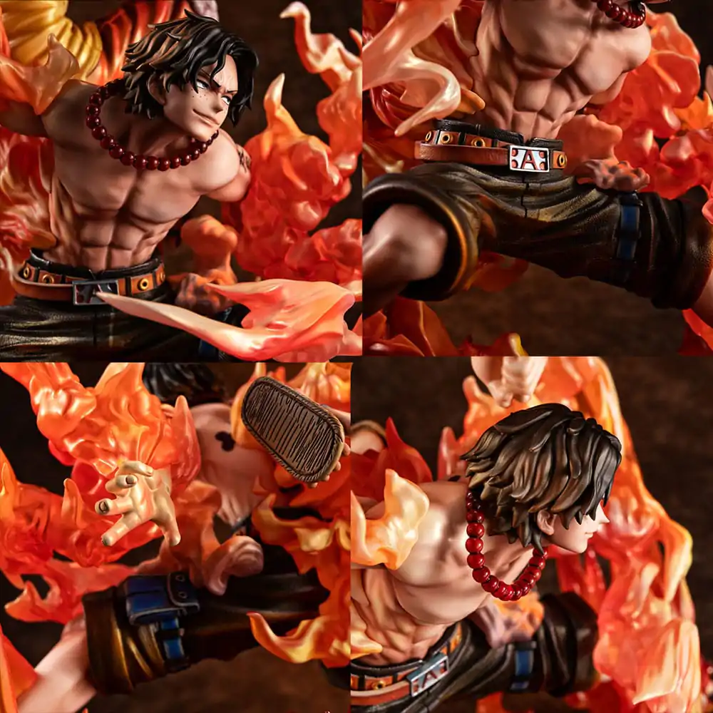 One Piece P.O.P NEO-Maximum PVC Kip Luffy & Ace Bond between brothers 20th Limited Ver. 25 cm fotografija izdelka