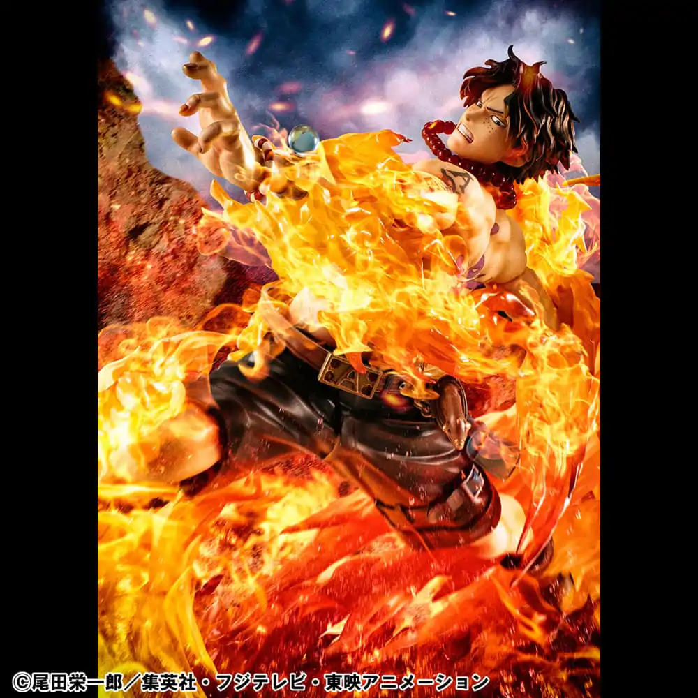 One Piece P.O.P NEO-Maximum PVC kip Portgas D. Ace 15th Anniversary Super Limited Reprint Ver. 23 cm fotografija izdelka