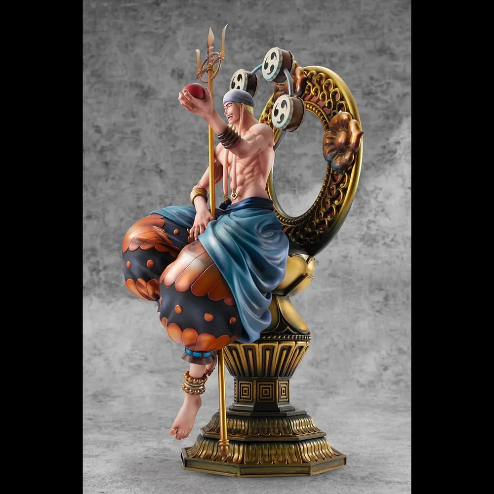 One Piece P.O.P PVC Kip Neo Maximum The only God of Skypiea Enel 34 cm fotografija izdelka