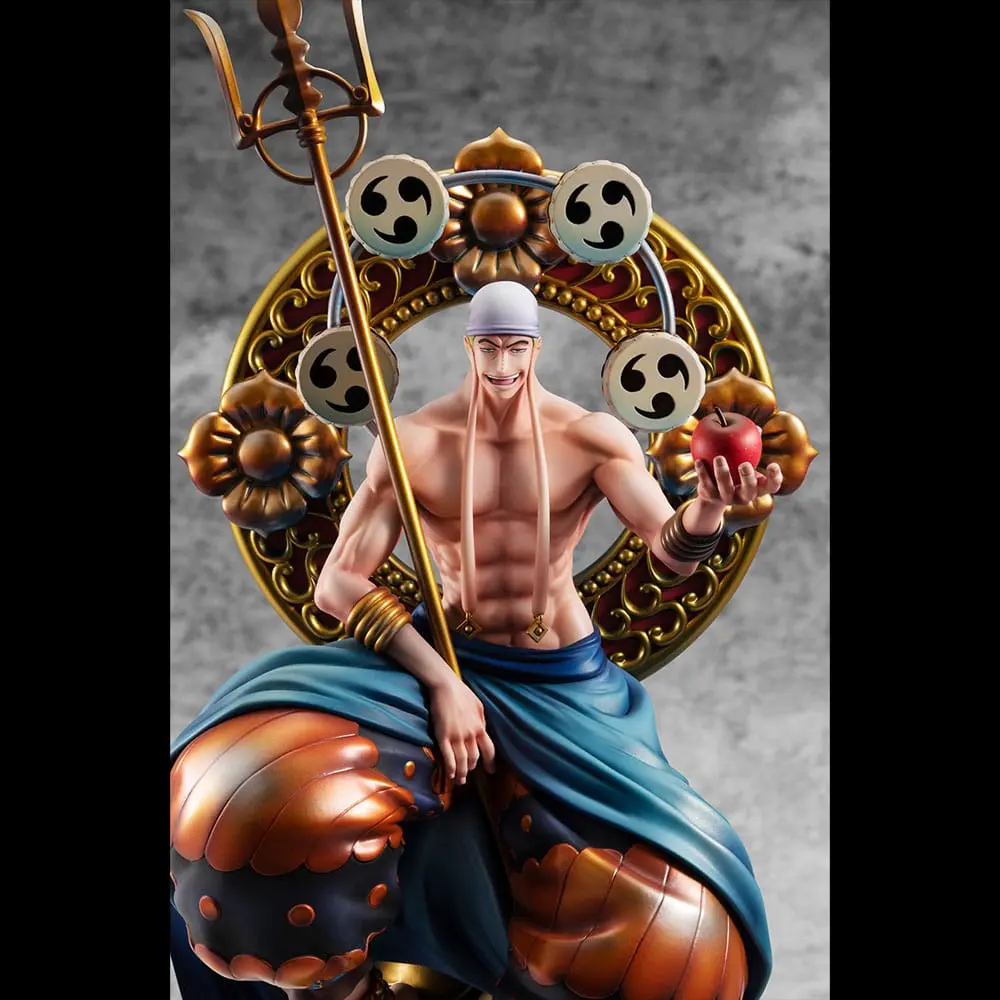 One Piece P.O.P PVC Kip Neo Maximum The only God of Skypiea Enel 34 cm fotografija izdelka