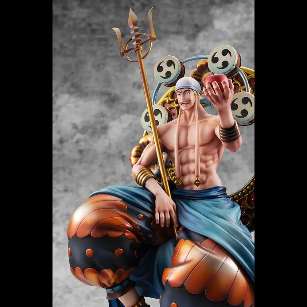 One Piece P.O.P PVC Kip Neo Maximum The only God of Skypiea Enel 34 cm fotografija izdelka