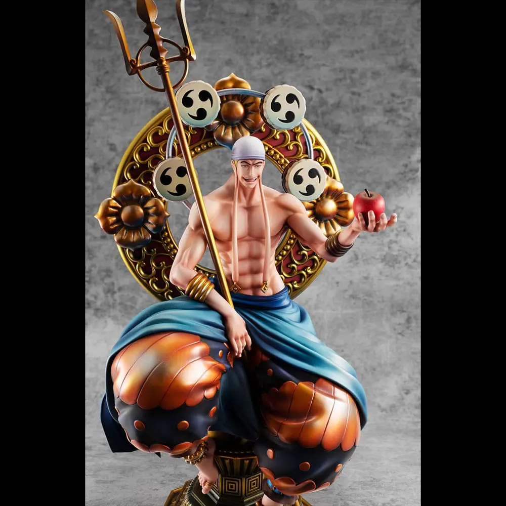 One Piece P.O.P PVC Kip Neo Maximum The only God of Skypiea Enel 34 cm fotografija izdelka