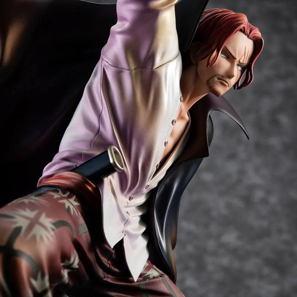 One Piece P.O.P PVC kip Playback Memories Red-haired Shanks 21 cm fotografija izdelka