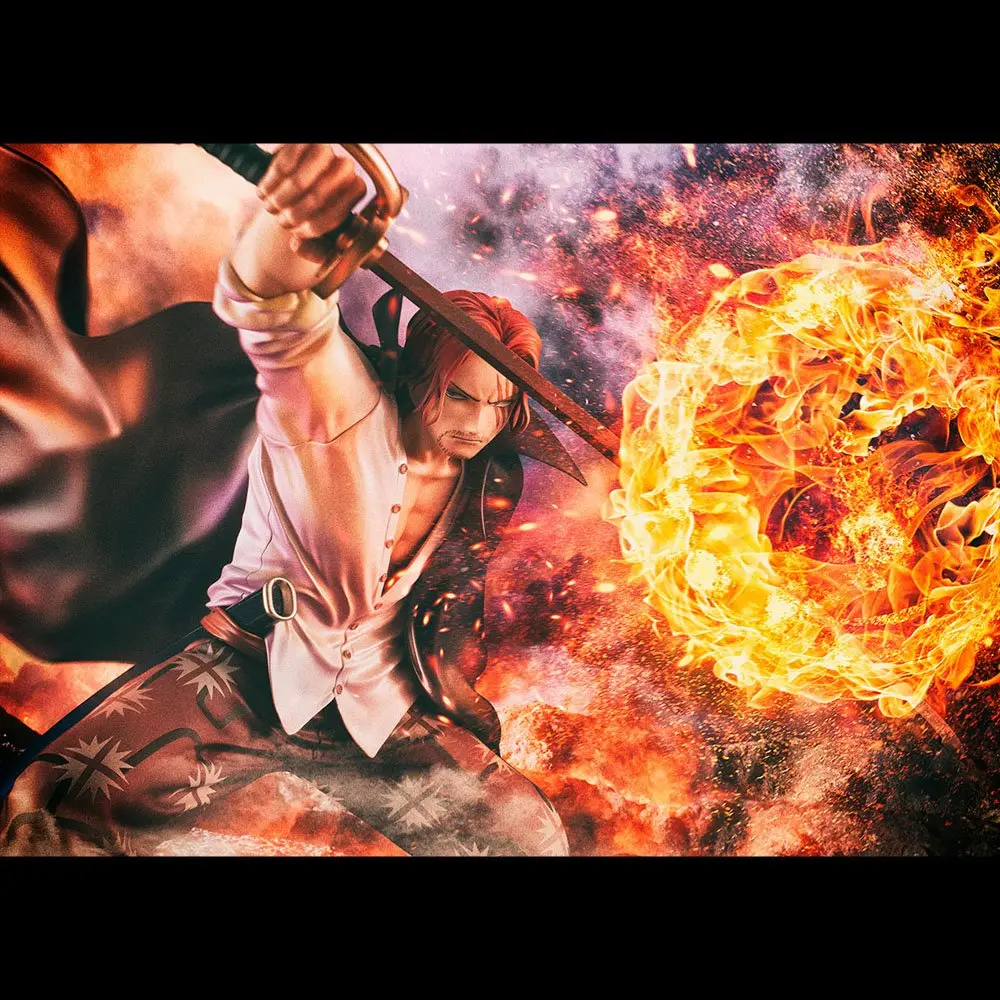 One Piece P.O.P PVC kip Playback Memories Red-haired Shanks 21 cm fotografija izdelka