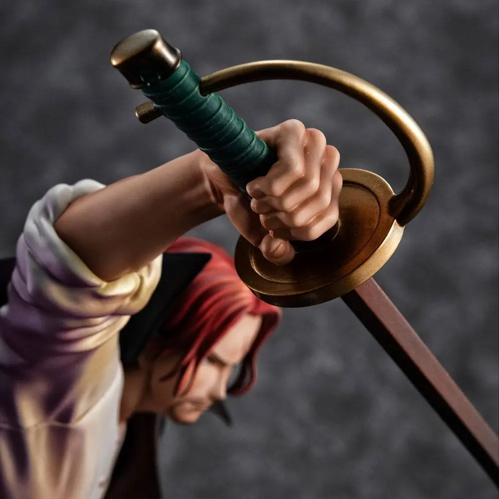 One Piece P.O.P PVC kip Playback Memories Red-haired Shanks 21 cm fotografija izdelka