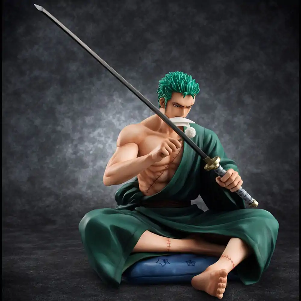 One Piece P.O.P S.O.C PVC Socha 1/8 Roronoa Zorro 13 cm fotografija izdelka