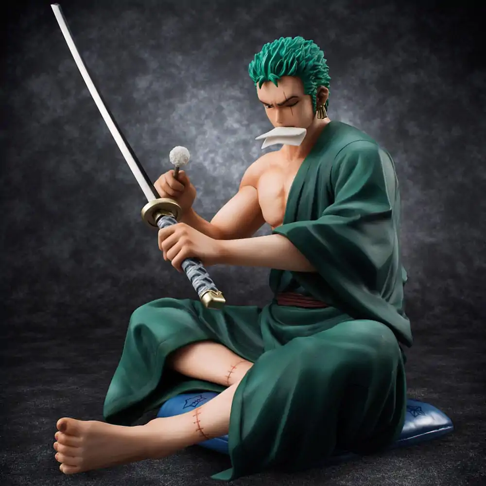 One Piece P.O.P S.O.C PVC Socha 1/8 Roronoa Zorro 13 cm fotografija izdelka