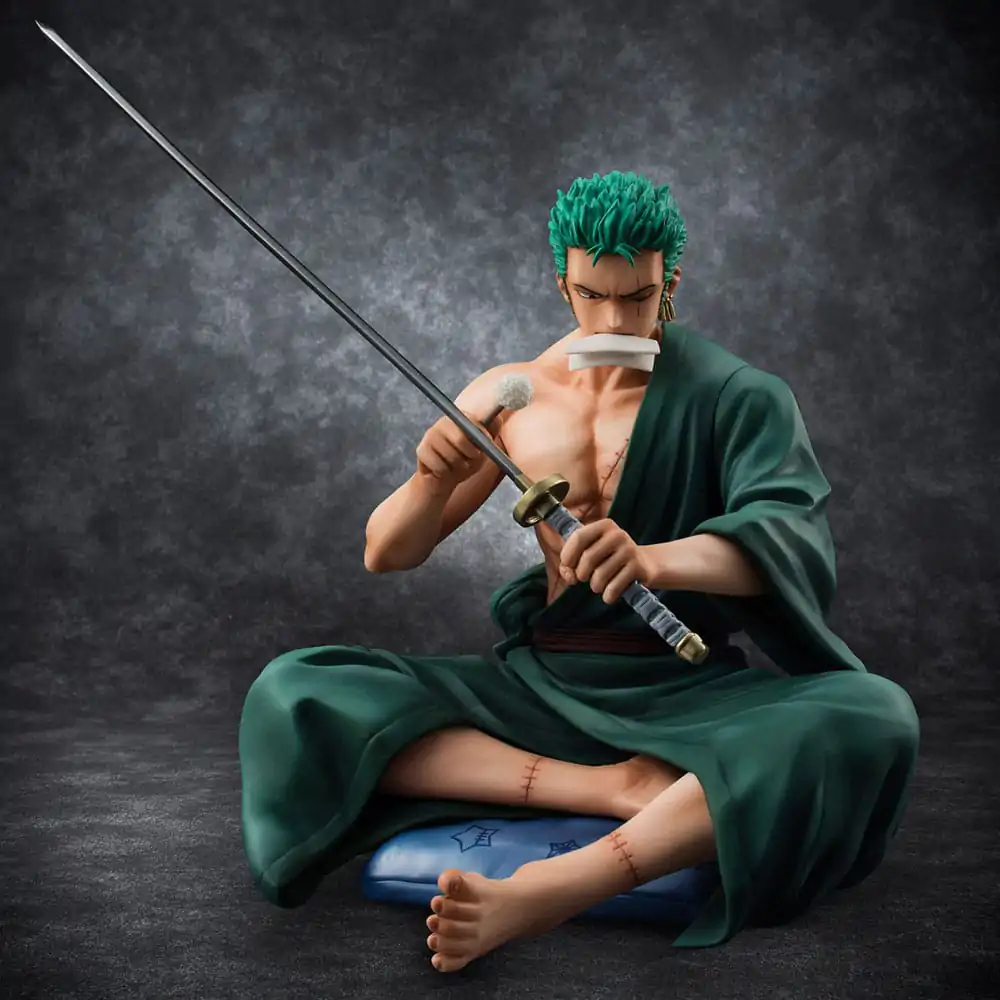 One Piece P.O.P S.O.C PVC Socha 1/8 Roronoa Zorro 13 cm fotografija izdelka