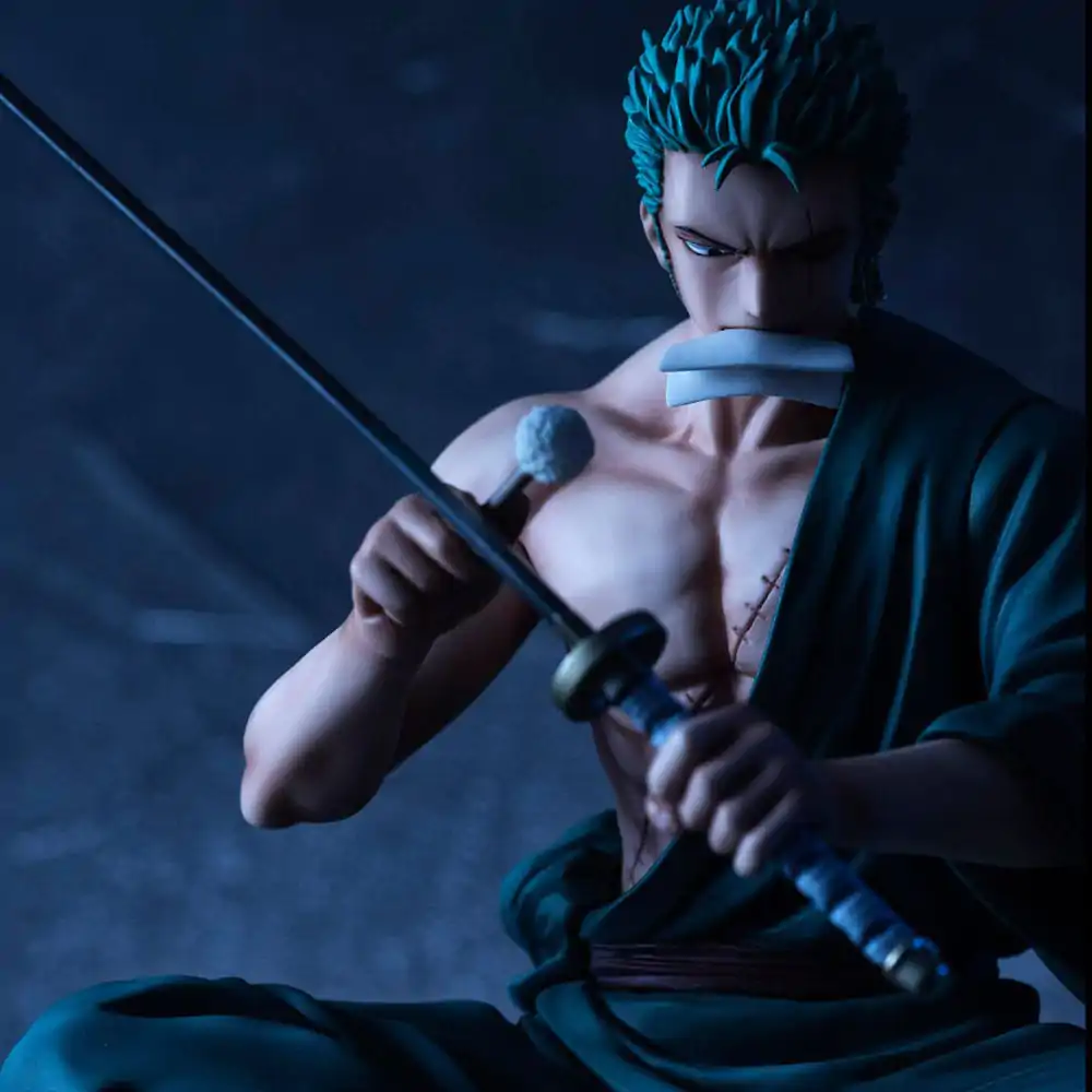 One Piece P.O.P S.O.C PVC Socha 1/8 Roronoa Zorro 13 cm fotografija izdelka