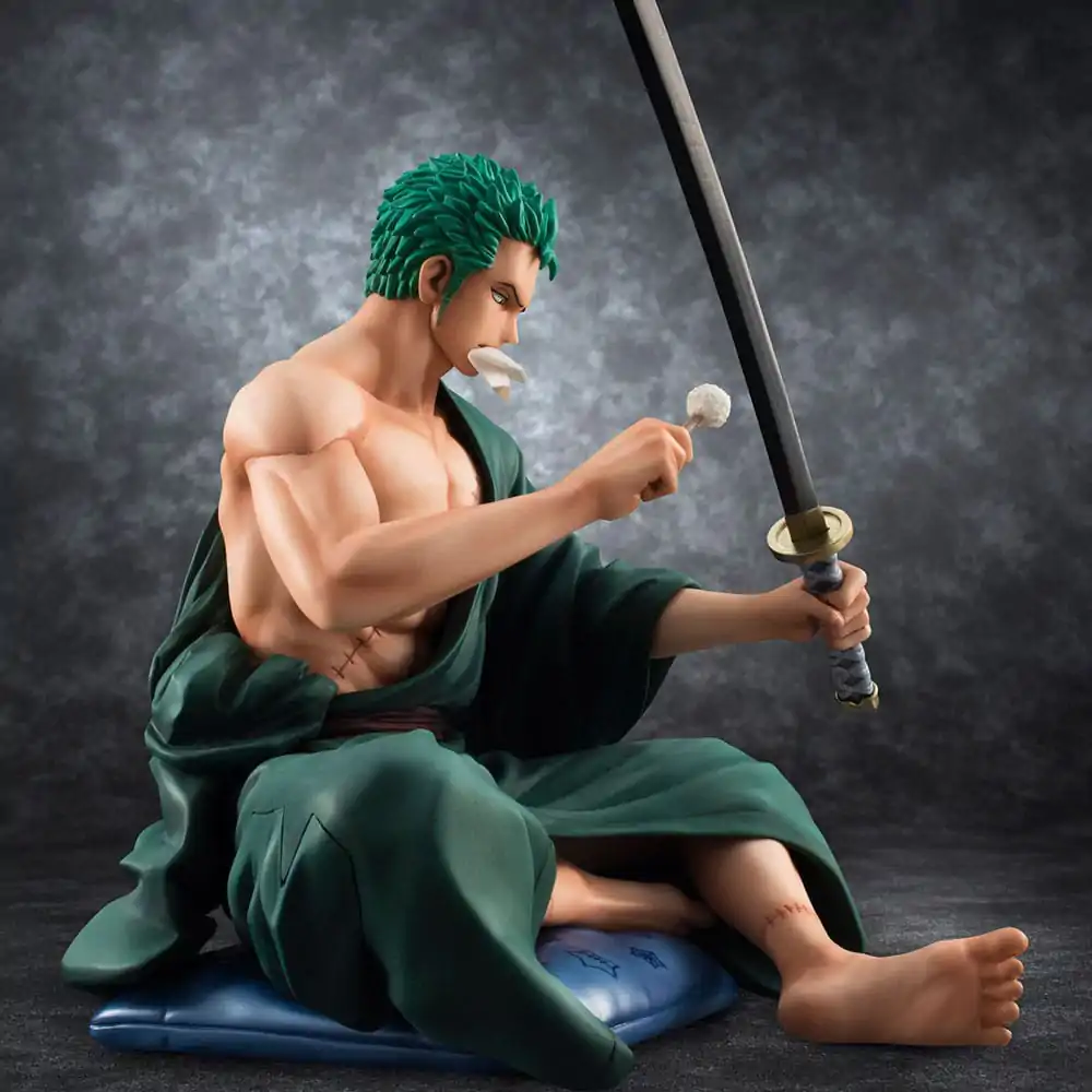 One Piece P.O.P S.O.C PVC Socha 1/8 Roronoa Zorro 13 cm fotografija izdelka