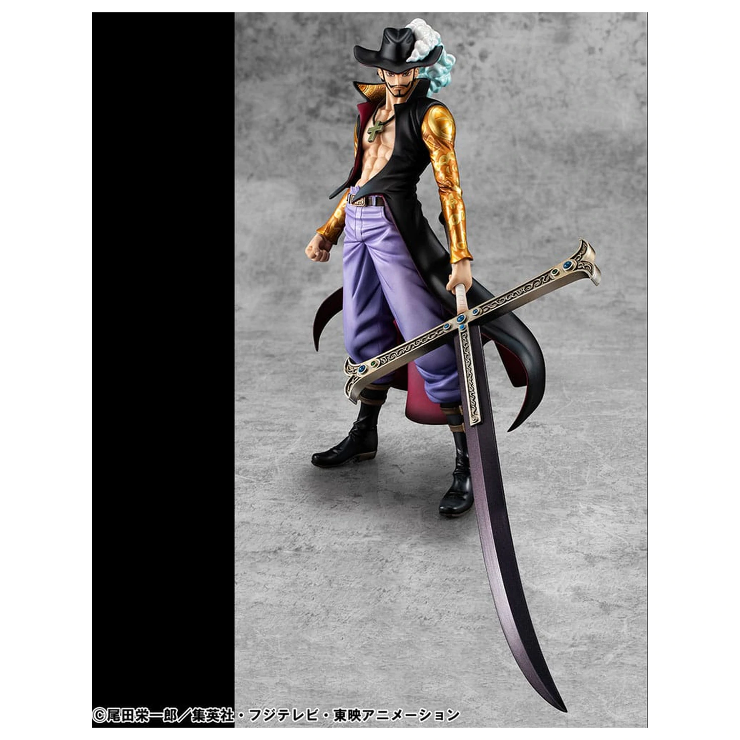 One Piece P.O.P SA-MAXIMUM PVC kip Hawk Eye Dracule Mihawk Ver. R 29 cm fotografija izdelka