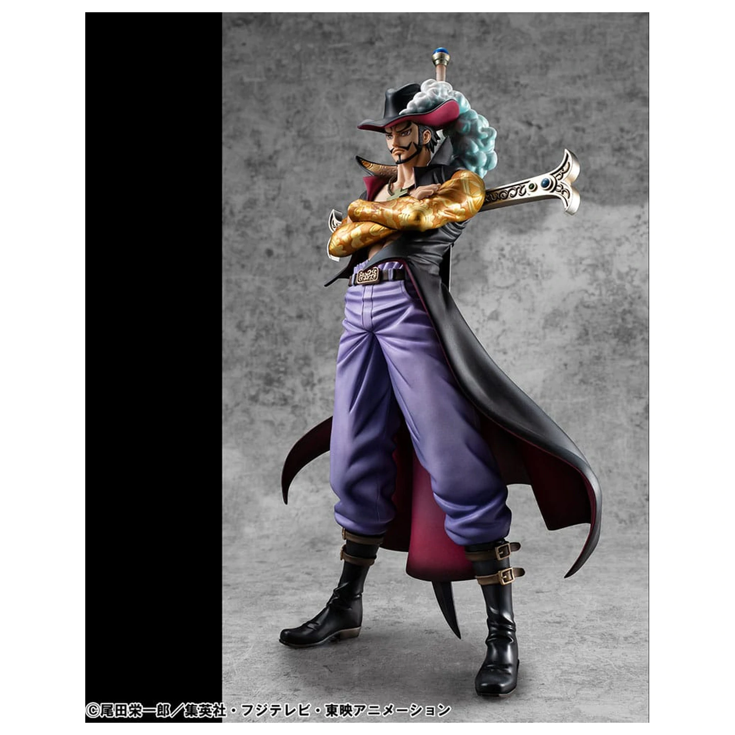 One Piece P.O.P SA-MAXIMUM PVC kip Hawk Eye Dracule Mihawk Ver. R 29 cm fotografija izdelka
